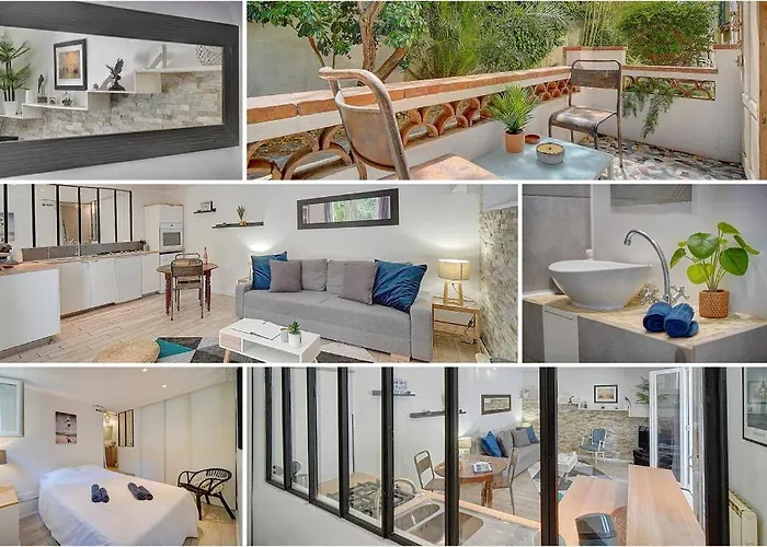 Le Alex - 800m Des Plages - Exterieur - Verriere Cote D'azur Apartman *